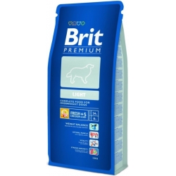 BRIT PREMIUM BY NATURE ADULT LIGHT 2x15KG + GRATIS